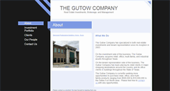 Desktop Screenshot of gutowco.com